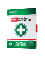 WM1 Workplace First Aid Kit Wallmount - Plastic Case