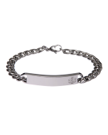 Stainless Steel Slim Bracelet - Blank