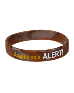 Anaphylaxis Alert Camouflage Medical ID Bracelet