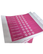 custom colour, tyvek wristbands