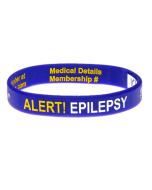 Epilepsy Alert - Reversible Write On Medical Bracelet