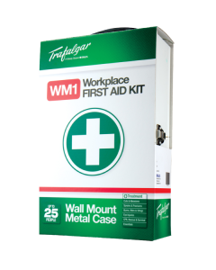 WM1 Workplace First Aid Kit Wallmount - Metal Case