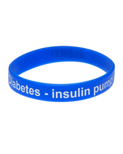 Diabetes on Insulin Pump Medical Bracelet
