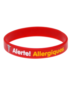 Allergy Alert - French Medical Bracelet