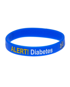 Non Insulin Dependent Diabetes Medical Alert ID Bracelet