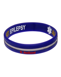 Epilepsy -  Reversible Design 2 Medical Bracelet