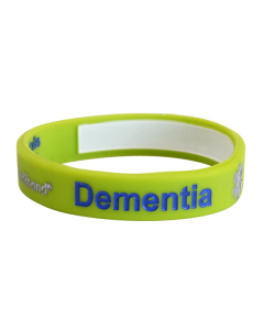 Dementia Alert Medical ID Write On Bracelet