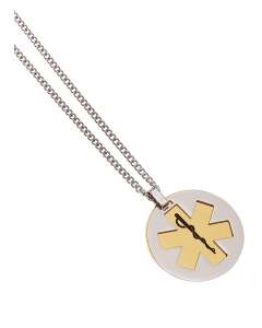 Stainless Steel Brass Pivot Pendant