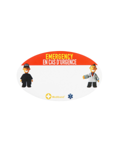 Kid's Travel Stickers - French/English
