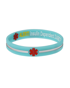 insulin dependent medical ID medical alert ID mediband