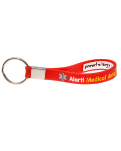 Medical Alert - Reversible Write On Key Chain