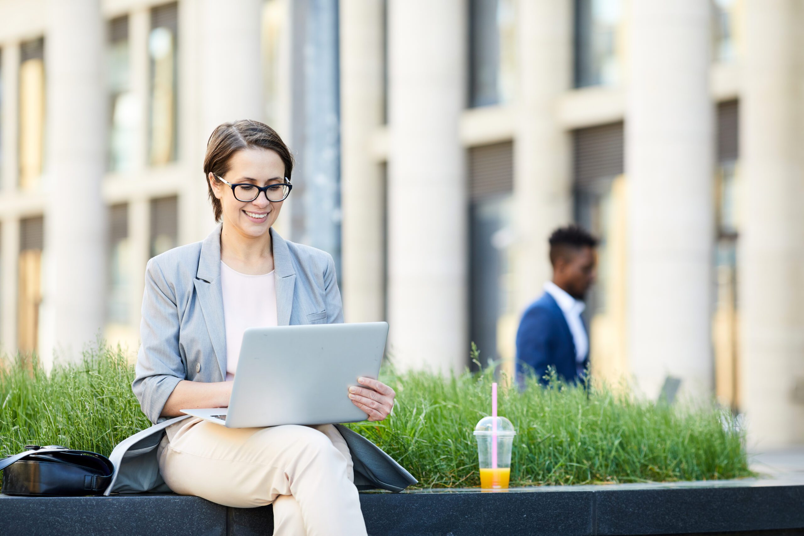 working outdoor