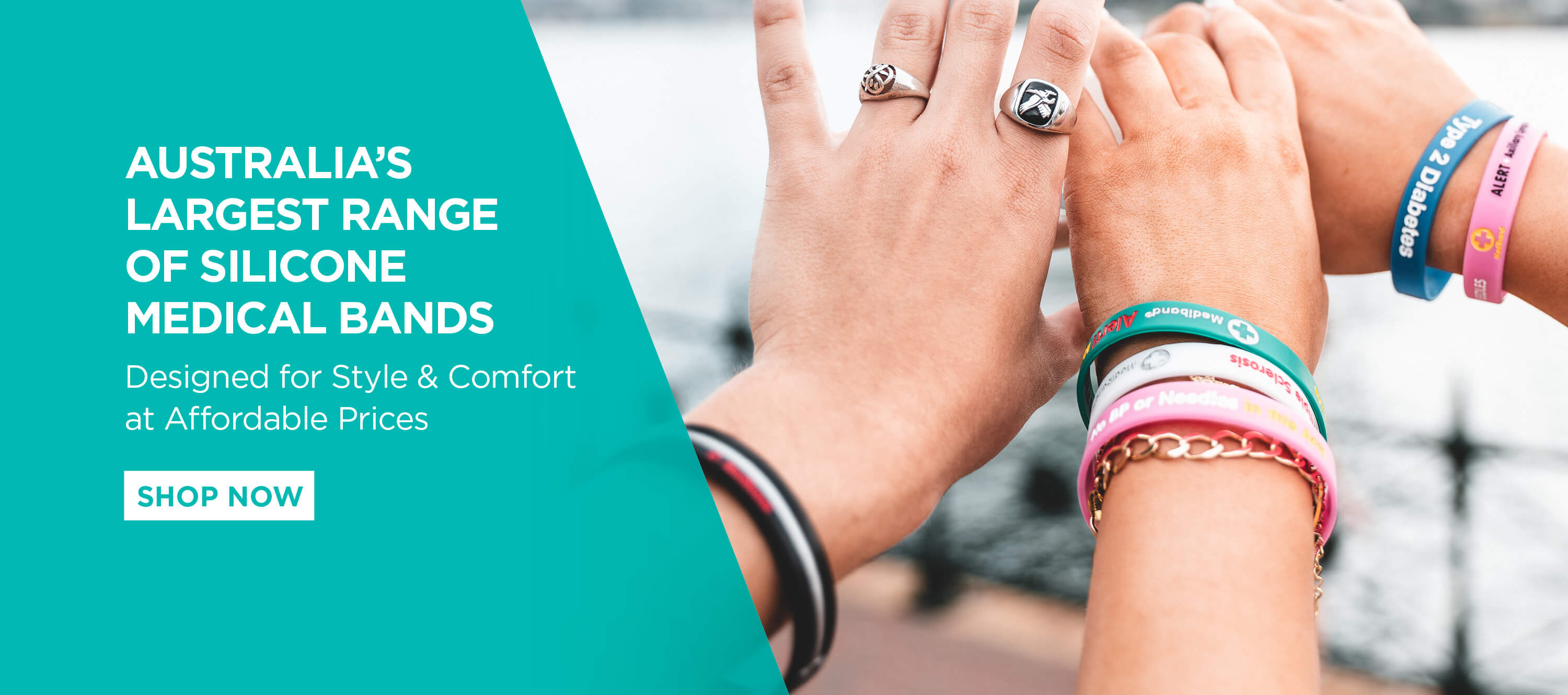 Australia’s Largest Range of Silicone Medical Bands